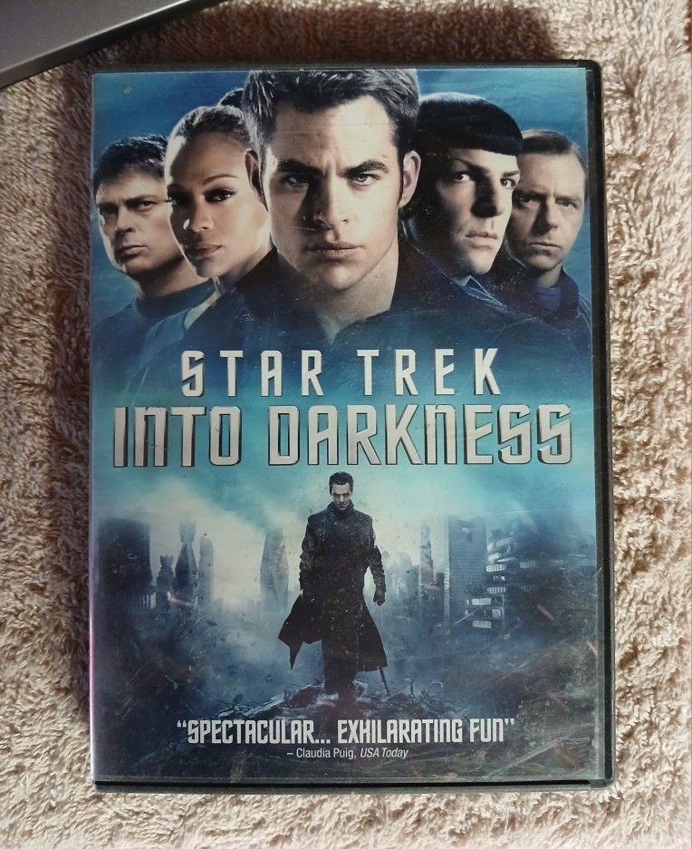 Star Trek Into The Darkness Movie DVD