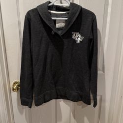 Womans Gray UCF Knights Sweatshirt Pullover Large