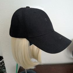 Blond Wig With Hat