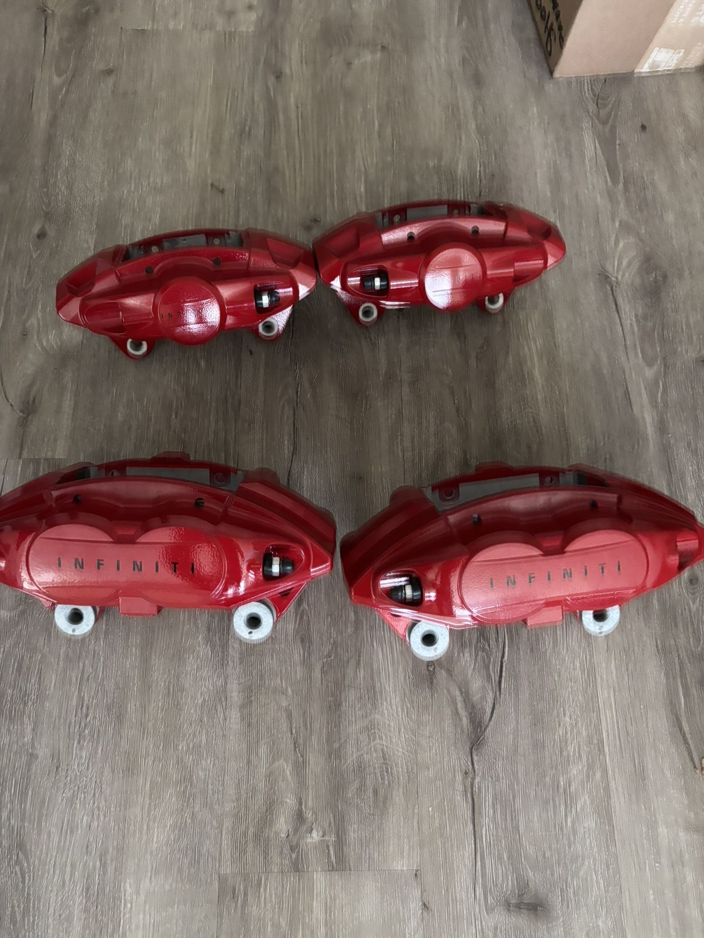 Both Front And Rear OEM Akebono Sport Brake Calipers