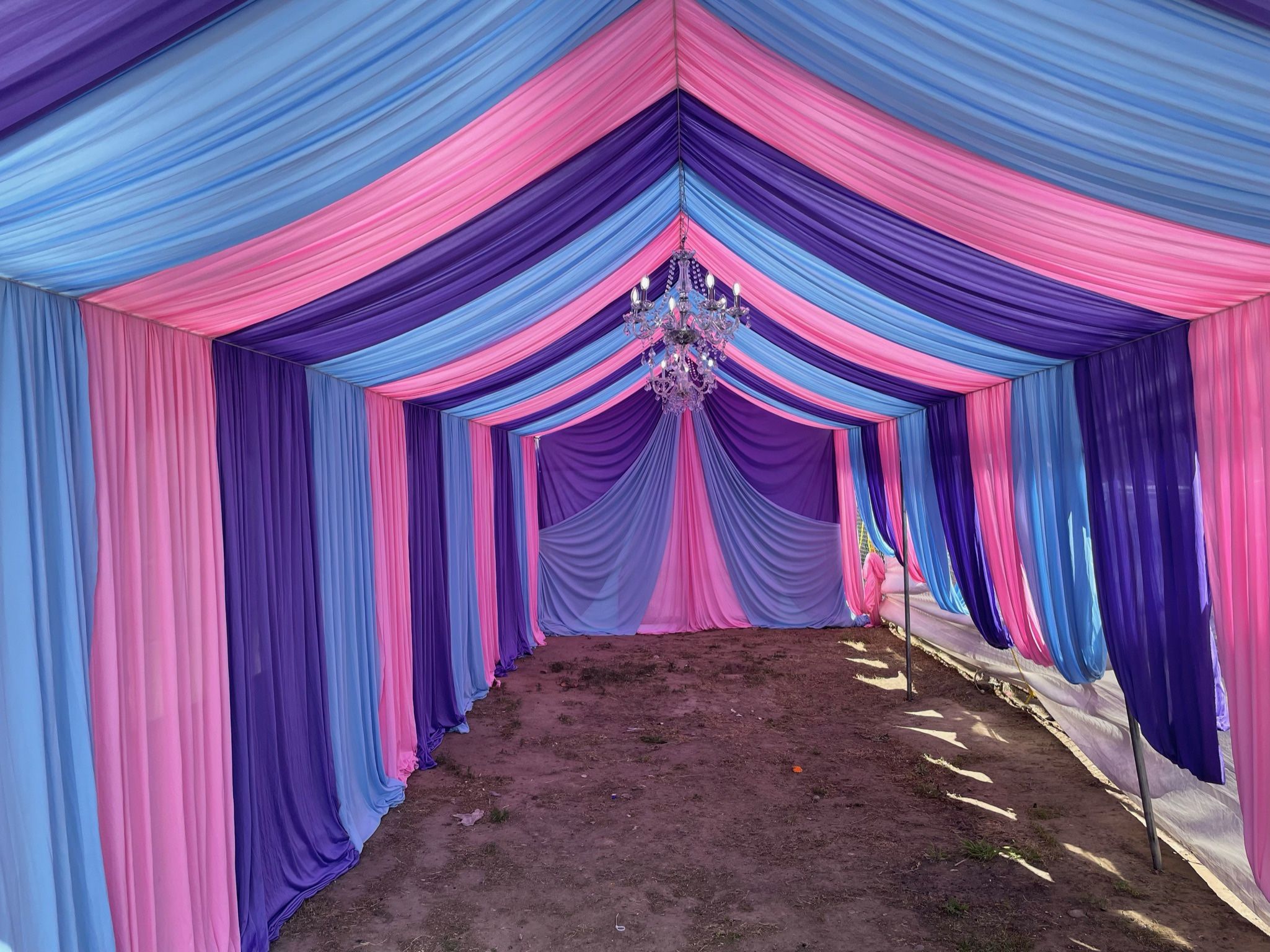 Draping, Decoración, Dreping