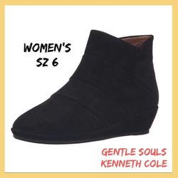 NIB Womens Kenneth Cole Nori Ankle Bootie Sz:6