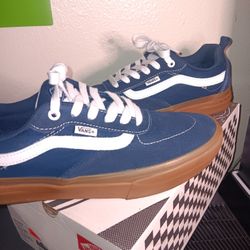 9.5 Vans Kyle Walker Dress Blues/Gum 