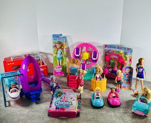 Barbie Chelsea And Stacie Carnival Playset 