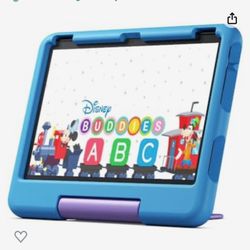 Amazon Fire 10 Kids Tablet With Case And Head Phones!