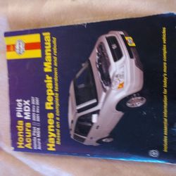 Honda Pilot Acura MDX Car Manual 