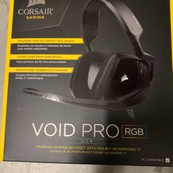 New Void Pro USB RGB 7.1 Gaming Headset