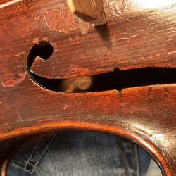 1793 Joseph Kriner German 4/4 Violin another label says repaired in 1936 by Herman Weaver Baltimore Md. Washington D.C. Just setup by master luthier a