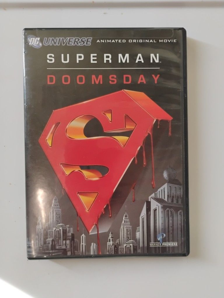 Superman Doomsday DVD. Like New.
