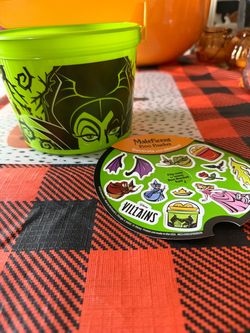 New, never used: McDonald’s 2026 Maleficient Boo Bucket