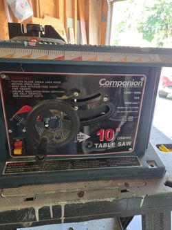 10" Table Saw Campanion/Sears product
