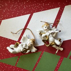 Vintage Angel Christmas Ornaments