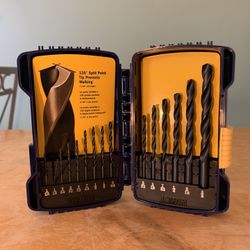 IRWIN Black Oxide Metal Index Drill Bit Set, 18pc