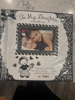 Black & White Girl Scrapbook