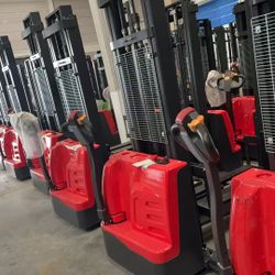 Brand New FULL Electric Powered Pallet Stacker Pallet Jacks Forklift 