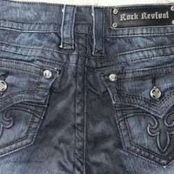 Rock Revival Women Jeans Boot Size 27