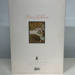 Barbie Doll Prima Lighter Than Air Prima Ballerina Porcelain Doll  Barbie Collector Doll,