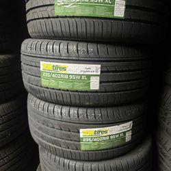 235/40/18 TBB- New Tires $85 EACH TIRE/ CADA LLANTA- INSTALLED AND BALANCED
