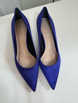 Blue choes
