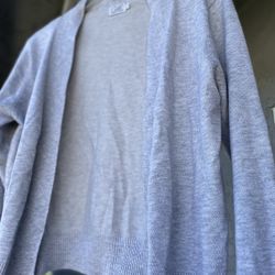 Gray Lightweight Sweater 