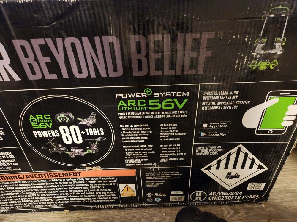 21 In Snow Blower With Peak Power