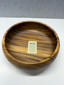 Pacific Merchants Acacia Salad Bowl – Round