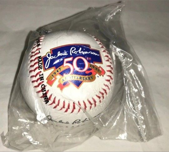 50th Anniversary Jackie Robinson Baseball