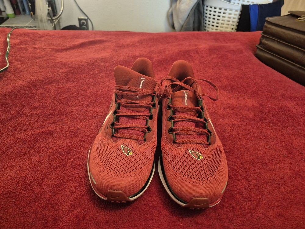 9.5 Arizona Cardinals Zoom Pegasus 41 Running Shoes 