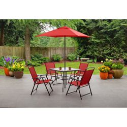 6 Piece Patio Dining Set For Outdoor