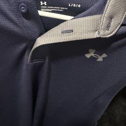 Under Armour Polo Navy Blue 