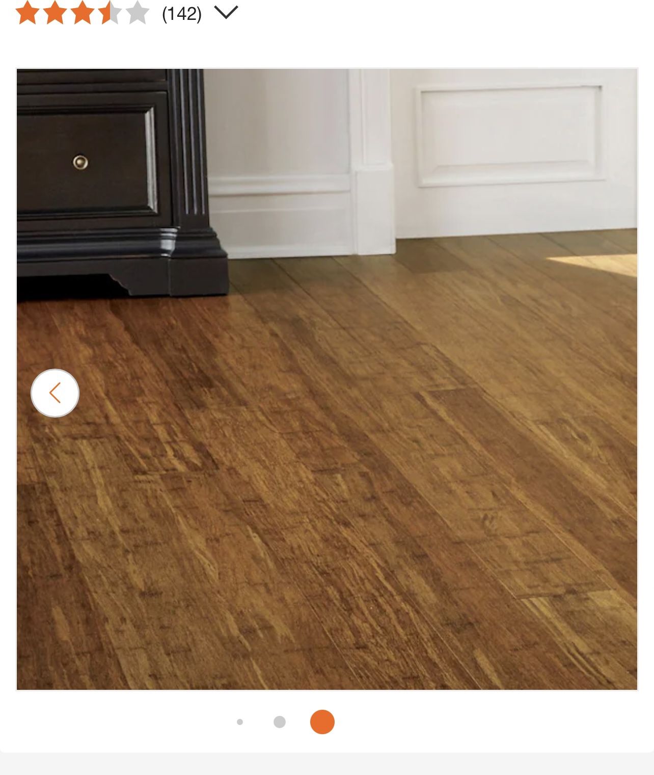 Strand Woven Harvest 3/8 in. T x 4.92 in. W x 36-1/4 in. L Solid Bamboo Flooring(24.76 sqft / case )