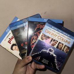 Danny Collins, Unsane, Panic, And Plus One Sealed Blu-ray Lot