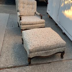 free chair & ottoman
