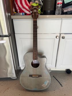 Monster Energy acoustic guitar
