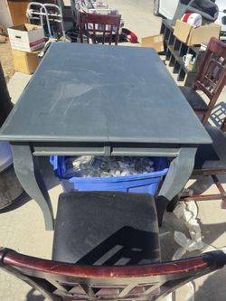 Grey Dinner Table
