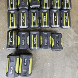 Ryobi 40V Lot For Parts