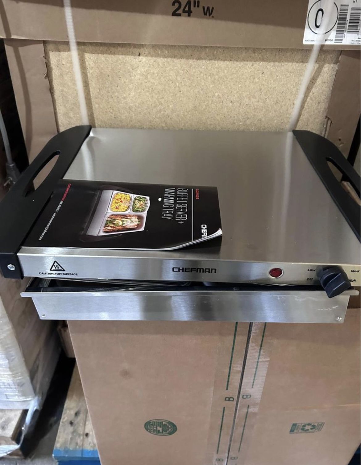 Chefman Electric Buffet Server & Warming Tray - Henery Hardware