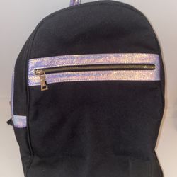 Black Iridescent Backpack