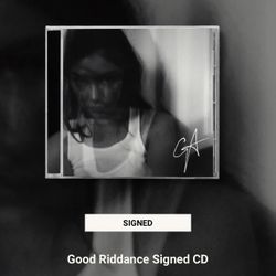 Sold Out Gracie Abrams Signed Cd