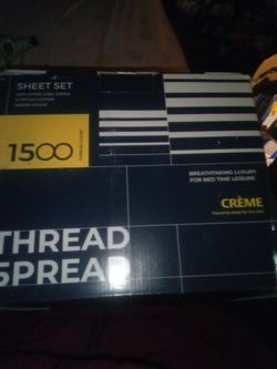 Thread Spread Queen Size Sheet Set