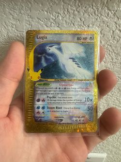 Lugia 149/147 Crystal Type Holo Pokémon Card