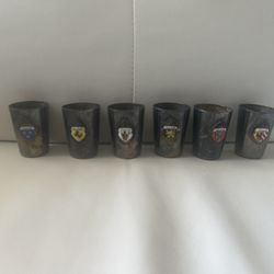 Antique Vintage Brought Back From Germany Shot Glasses