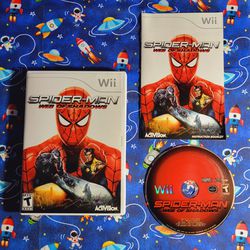 Spider-Man Web Of Shadows Nintendo Wii Wii U Complete CIB
