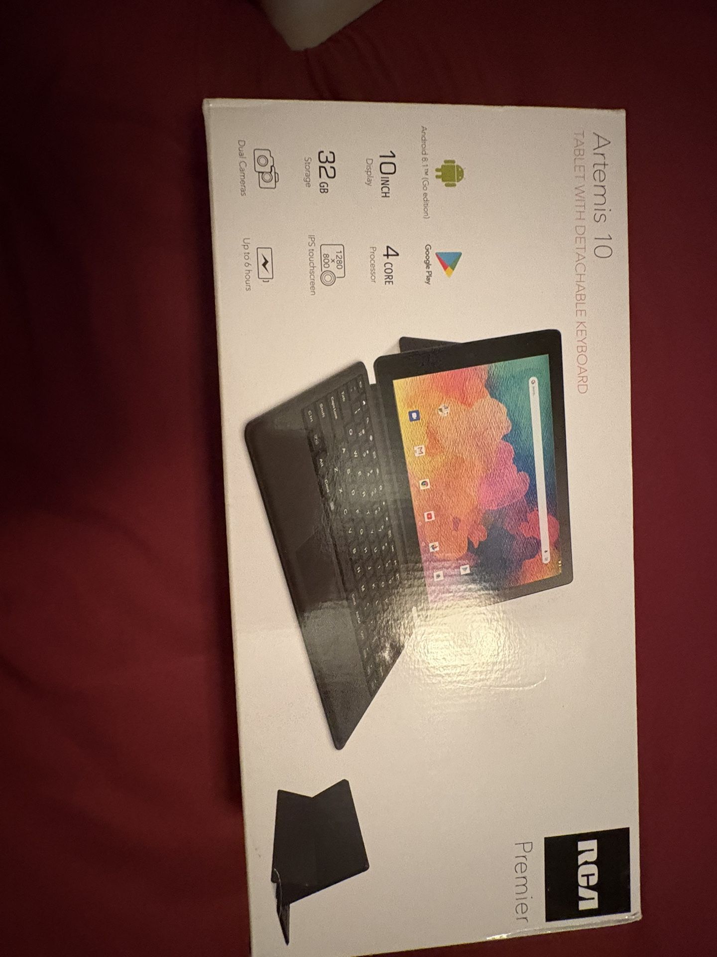 RCA Artemis 10 Tablet With Keyboard (NEW)