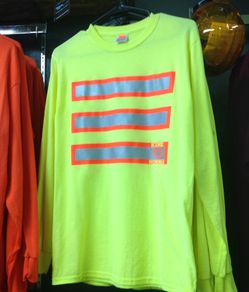 High Visibility Safety Long Sleeve Shirt