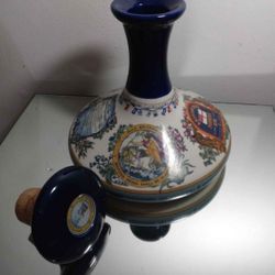 VINTAGE STANFORDSHIRE ENGLAND WADE - PORCELAIN EMPTY BOTTLE DECANTER 750 ML CAPACITY 