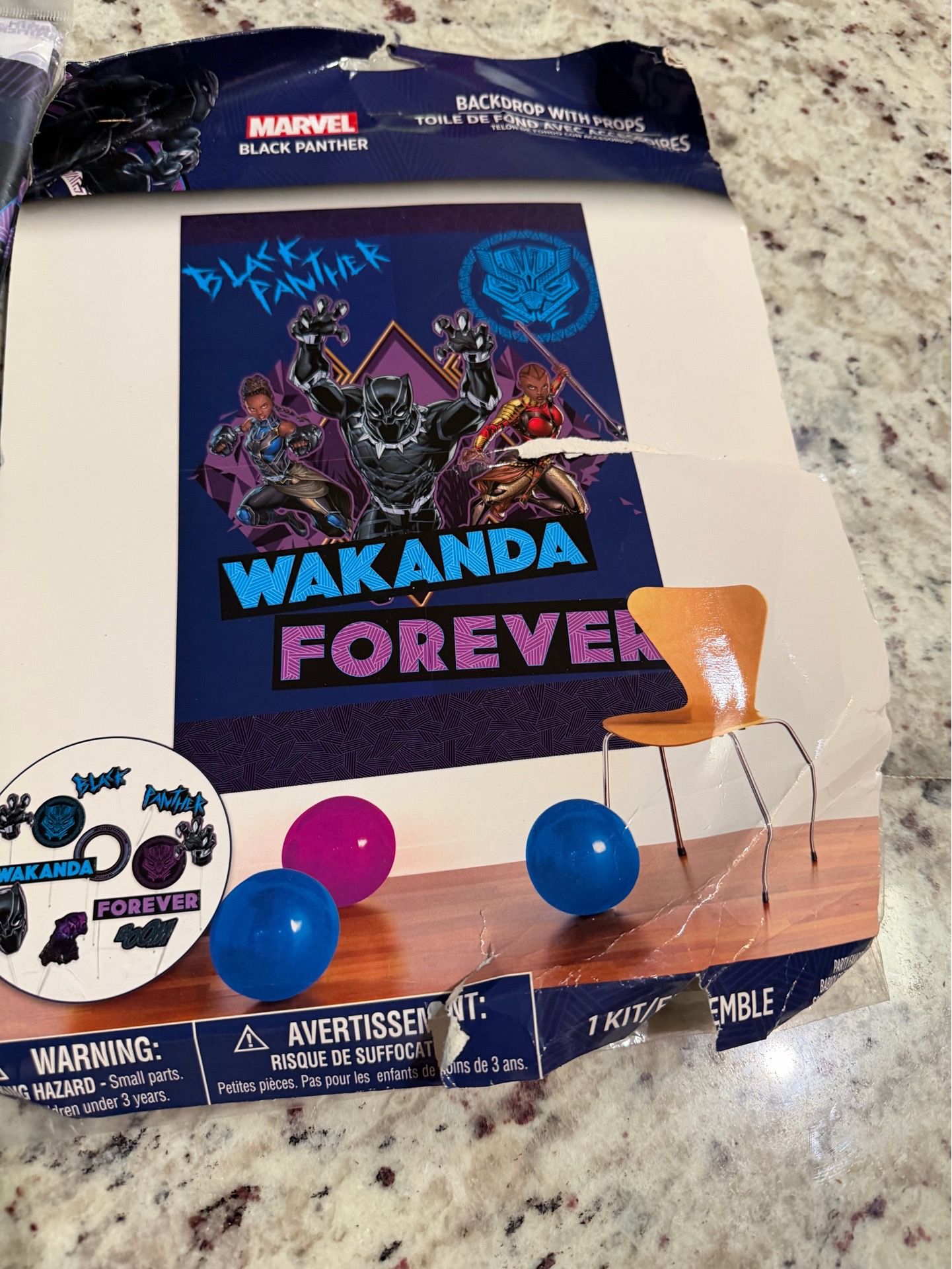 Black panther birthday theme