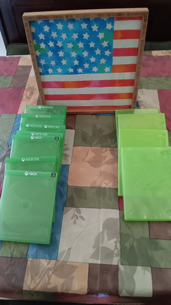 Xbox Game Cases Bundle Of 10 Used **GOOD CONDITION**