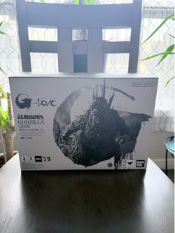S.H.MonsterArts Godzilla Minus One “Minus Color” Version – Original Box Included