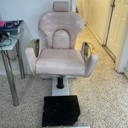 Pink Salon Chair